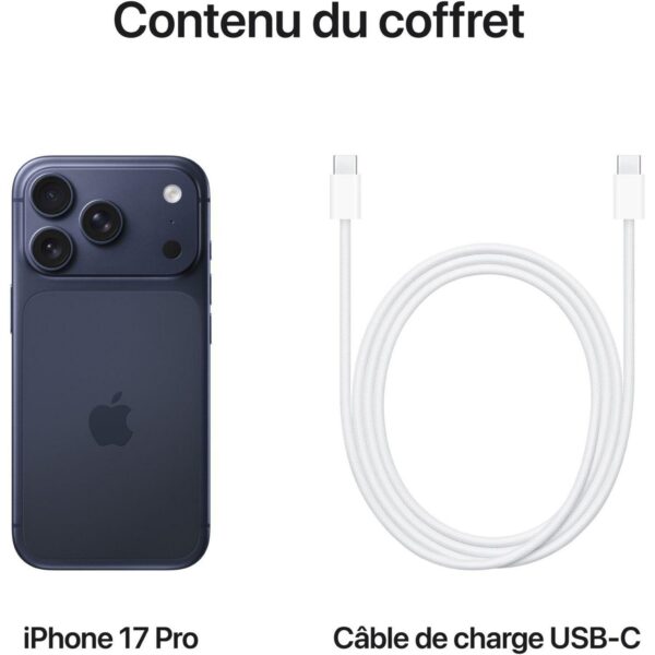 iPhone 17 Pro 256 Go - Bleu Intense