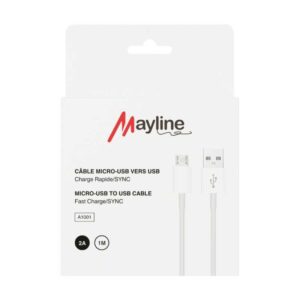 Câble USB vers Micro 20W - 1M