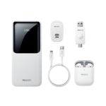 Coffret Cadeau Tech 5-en-1 - Power Bank, AirPods & Accessoires